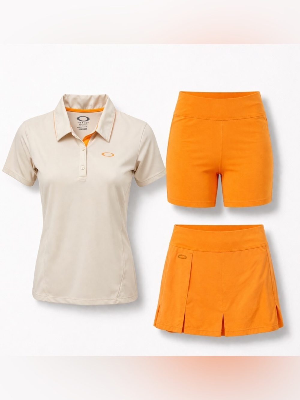 Oakley Activewear Set Shirt Skort Shorts XS
